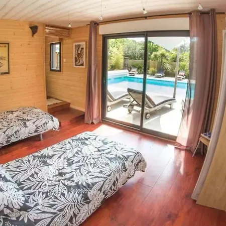 Superbe Secteur Calme Avec Piscine Chauffee Lacanau